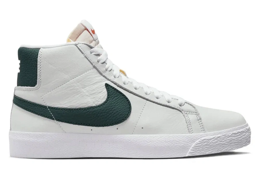 Фото № 1 с приближением к товару «‎Nike SB Zoom Blazer Mid ISO White Pro Green»