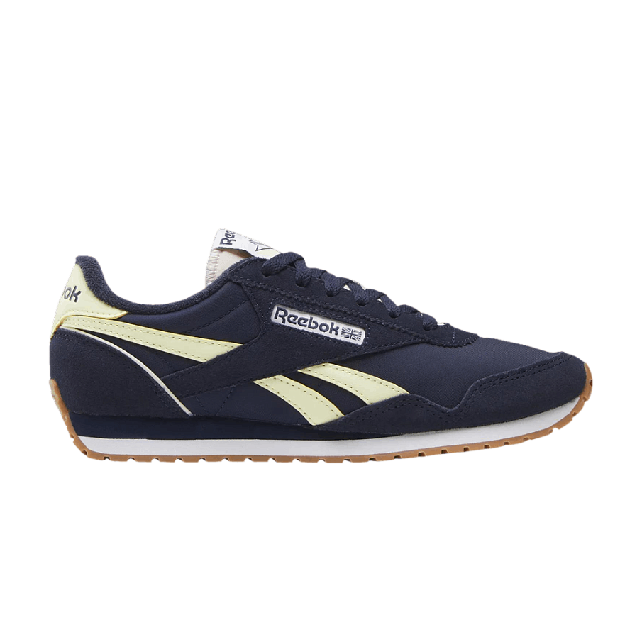 Фото № 1 с приближением к товару «‎Reebok Women's Classic AZ Vector Navy Yellow Haze (100230793)»