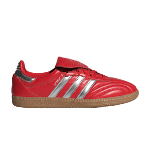 adidas Women's Samba LT Scarlet Silver Metallic Gum