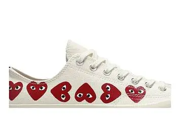 Comme des Garçons Play x Converse Chuck 70 Low Top Multi Heart - 3
