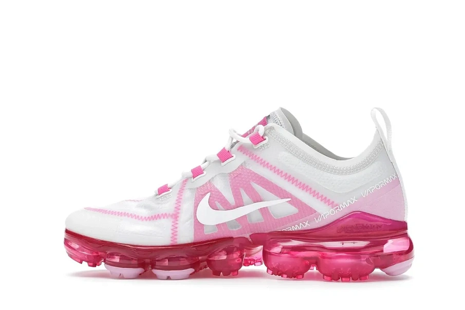 Фото № 6 с приближением к товару «‎Nike Air VaporMax 2019 Summit White Pink Rise »