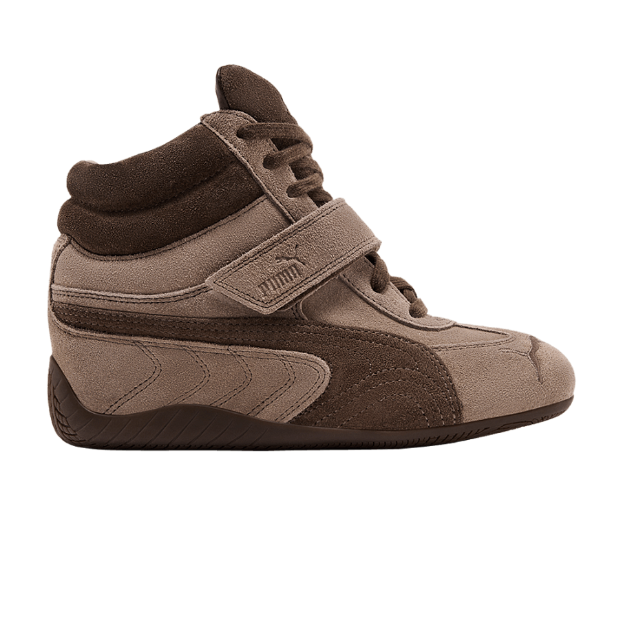 Фото № 1 с приближением к товару «‎Puma Women's Speedcat Wedge Totally Taupe Chocolate»