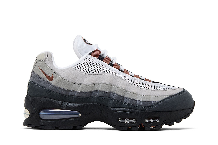 Фото № 2 с приближением к товару «‎Nike Women's Air Max 95 OG Big Bubble - Fauna Brown»