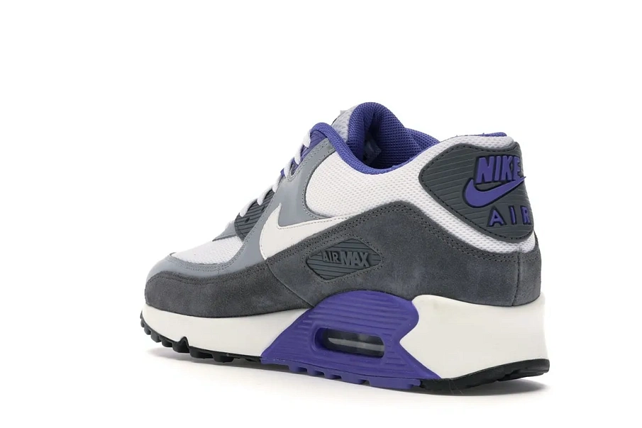 Фото № 6 с приближением к товару «‎Nike Air Max 90 White Grey Violet»
