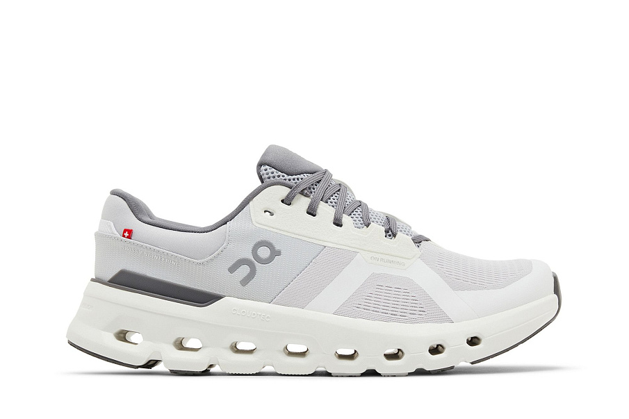 Фото № 2 с приближением к товару «‎ON Cloudrunner 2 Frost White»