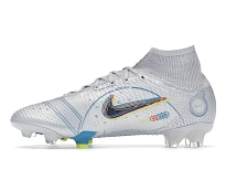 Фото № 3 с приближением к товару «‎Nike Superfly 8 Elite FG Football Grey Light Marine»