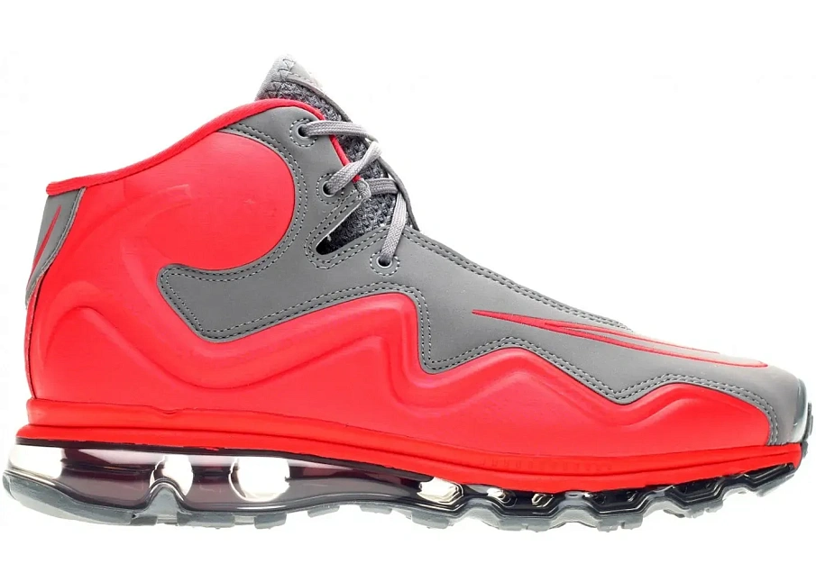 Фото № 1 с приближением к товару «‎Nike Air Max Flyposite Cool Grey Hyper Red»