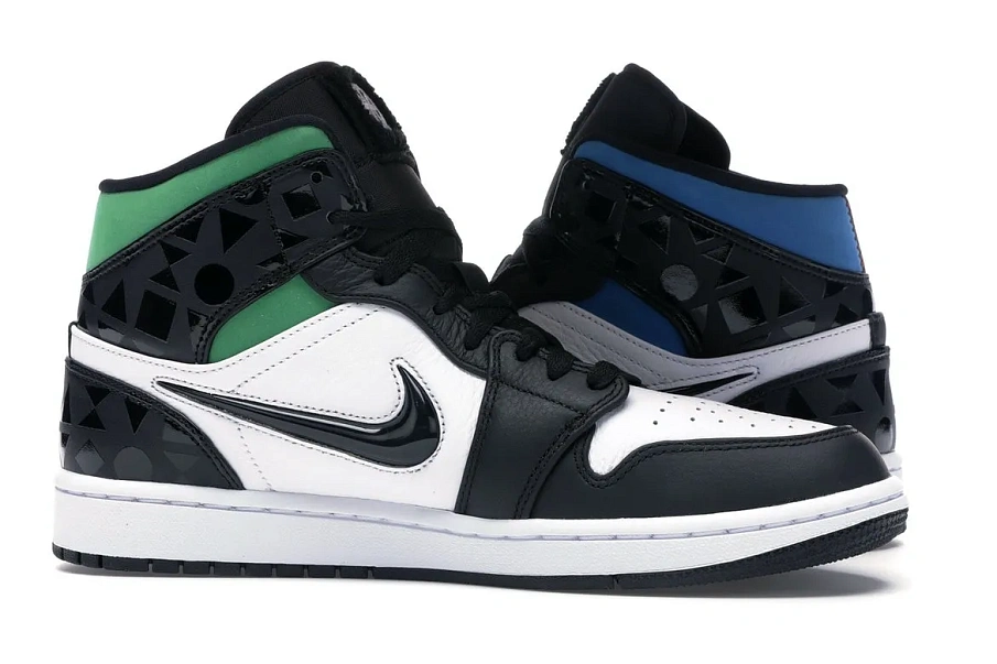 Фото № 6 с приближением к товару «‎Jordan 1 Mid Quai 54 (2019)»