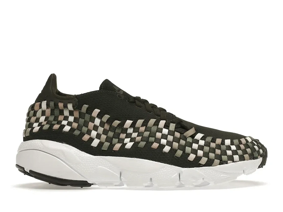 Фото № 1 с приближением к товару «‎Nike Air Footscape Woven Nm Sequoia/Lt Orewood Brown-Sail»