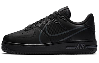 Фото № 1 с приближением к товару «‎Nike Air Force 1 React (GS) Black»