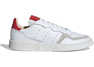 adidas Supercourt Cloud White Scarlet