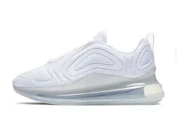Nike Air Max 720 GS 'Triple White' - 1