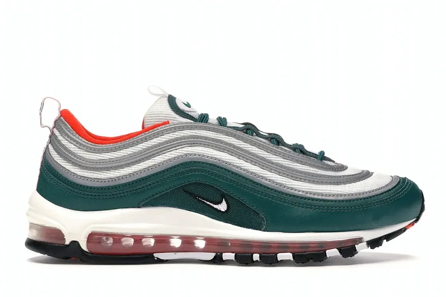 Фото № 1 с приближением к товару «‎Nike Air Max 97 Rainforest Team Orange»
