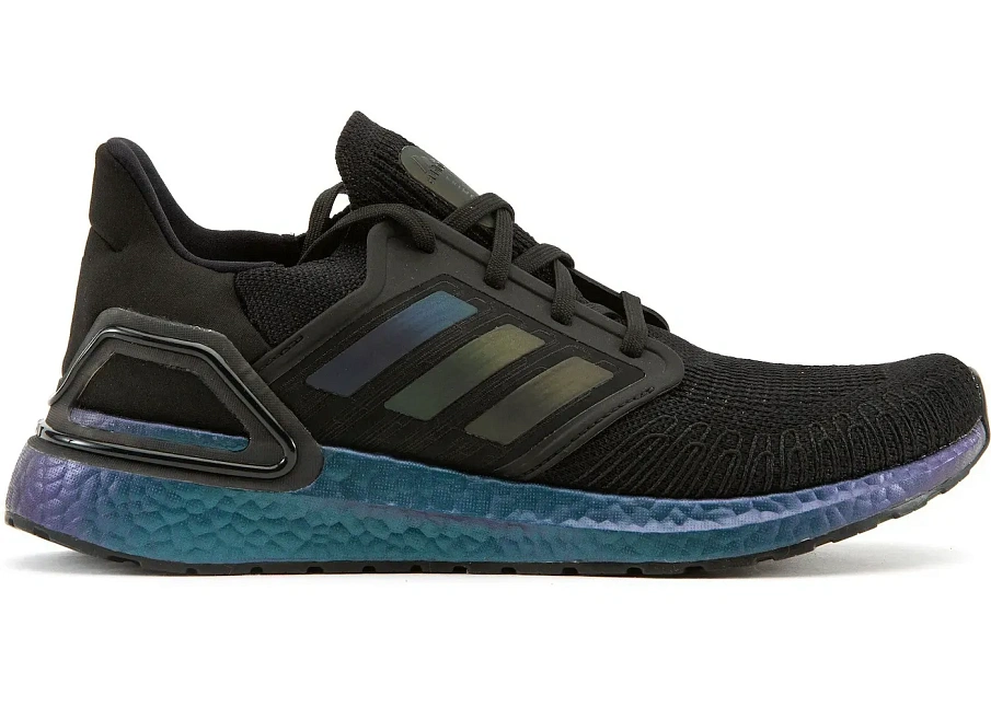 Фото № 1 с приближением к товару «‎adidas Ultra Boost 20 Black Signal Cyan»