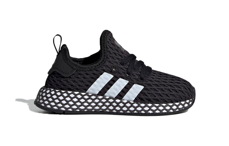 Фото № 2 с приближением к товару «‎adidas originals Deerupt Runner (TD) BlackWhite»