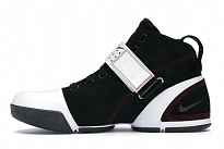 Фото № 3 с приближением к товару «‎Nike LeBron 5 Black Crimson Black»