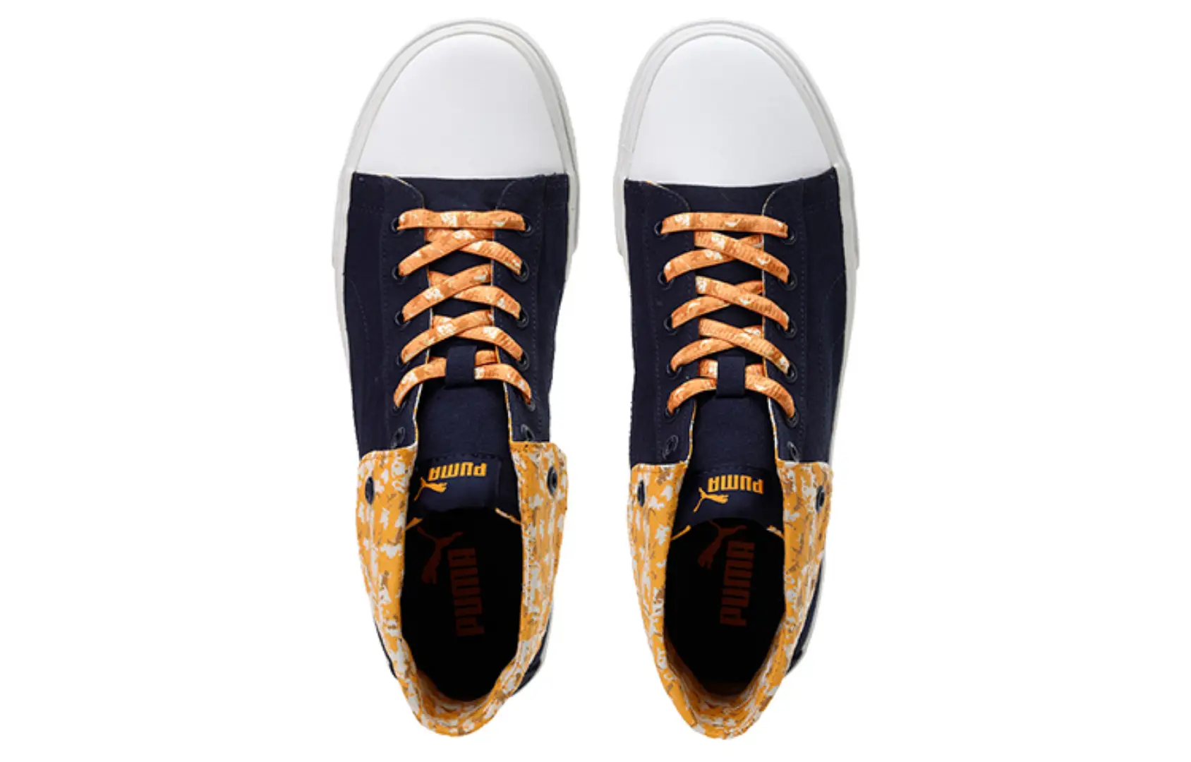 Puma Wmns Rap Mid Graphic Lace Idp BlueWhite - 5