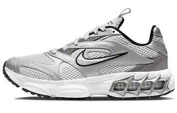 Nike Wmns Zoom Air Fire Low-Top Running Shoes WhiteSilver - 1