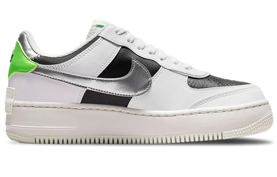 Фото № 2 с приближением к товару «‎Nike WMNS Air Force 1 Shadow WhiteBlackSilver»