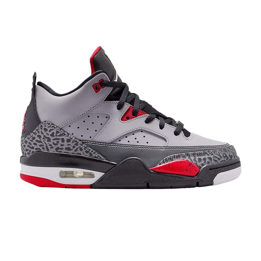 Фото № 1 с приближением к товару «‎Air Jordan Son Of Mars Low GS Cement Grey Black Fire Red»