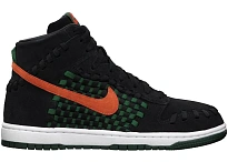Фото № 1 с приближением к товару «‎Nike Dunk High Woven Gorge Green»