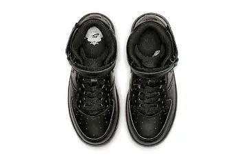 Nike Force 1 Mid PS 'Black' - 5