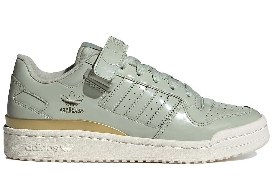 Фото № 1 с приближением к товару «‎adidas Forum Low Halo Green Matte Gold »