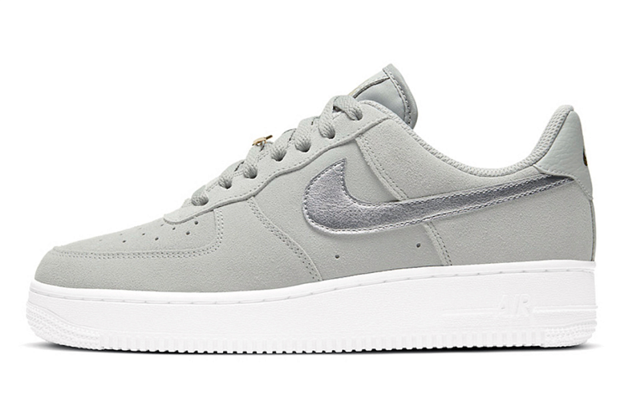 Фото № 1 с приближением к товару «‎Nike Air Force 1 Low "Grey Suede" GreyGold»
