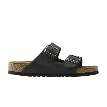 Birkenstock Arizona Soft Footbed Oiled Leather Black