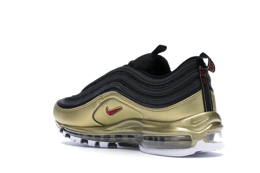 Фото № 6 с приближением к товару «‎Nike Air Max 97 Black Metallic Gold»