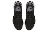 Фото № 4 с приближением к товару «‎Nike Epic React Flyknit Black Dark Grey (W) BlackDark GreyPure Platinum»