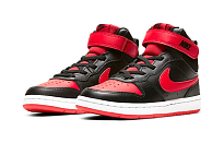 Фото № 3 с приближением к товару «‎Nike Court Borough Mid 2 Skate Shoes BlackRed»