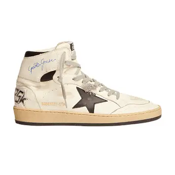 Golden Goose Sky Star High White Black - 1