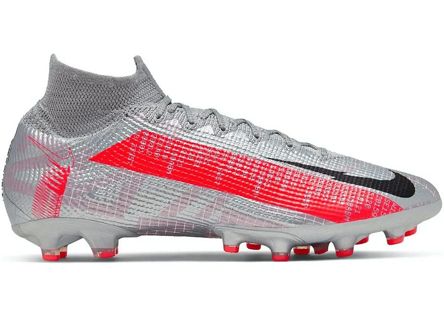 Фото № 1 с приближением к товару «‎Nike Superfly 7 Elite AG Pro Metallic Grey Crimson»