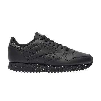 Reebok Classic Leather Ripple Black White Speckled - 1