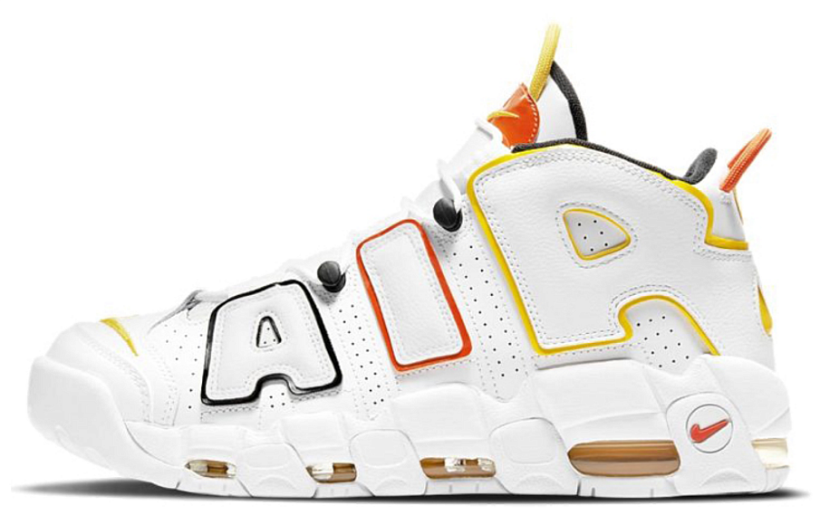 Фото № 1 с приближением к товару «‎Nike Air More Uptempo "Rayguns" Alien WhiteBlueYellow»