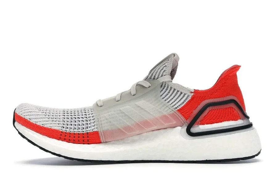 Фото № 3 с приближением к товару «‎adidas Ultra Boost 19 Raw White Active Orange»