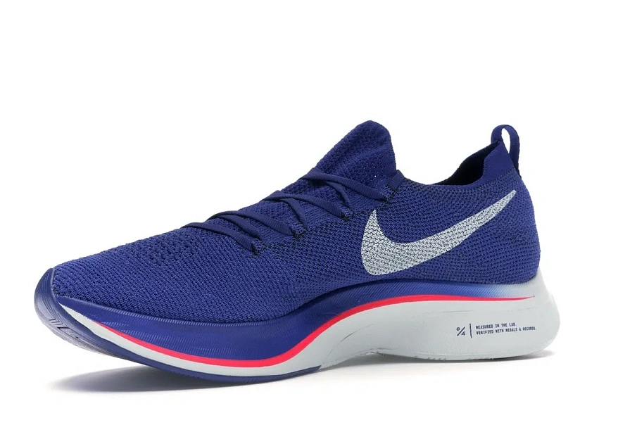 Фото № 4 с приближением к товару «‎Nike Vaporfly 4% Flyknit Deep Royal Blue»