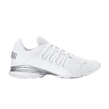Puma Axelion Perf White Silver - 1