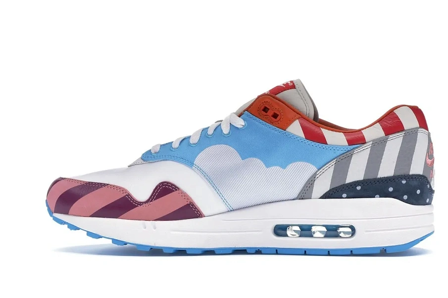 Фото № 4 с приближением к товару «‎Nike Air Max 1 Parra (2018) (Friends and Family)»