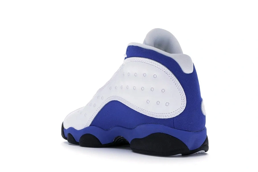 Фото № 6 с приближением к товару «‎Jordan 13 Retro White Hyper Royal Black »