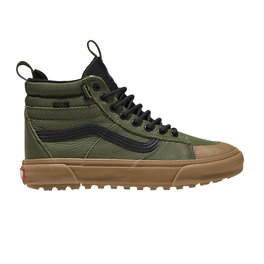 Фото № 1 с приближением к товару «‎Vans Sk8-Hi Waterproof MTE Grape Leaf Green»