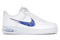 Фото № 1 с приближением к товару «‎Nike Air Force 1 Low Sketch White Royal»