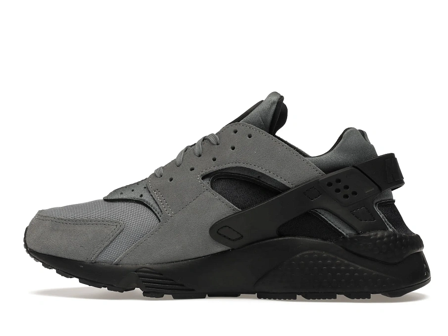 Фото № 6 с приближением к товару «‎Nike Air Huarache Grey Suede Laser Blue»