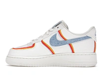 Фото № 5 с приближением к товару «‎Nike Air Force 1 Low Sail Denim Swoosh »