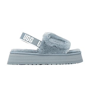 UGG Women's Disco Slide Sandal Ash Fog Grey