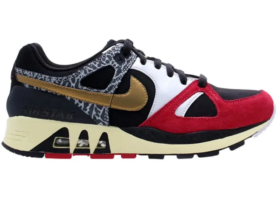 Фото № 1 с приближением к товару «‎Nike Air Stab Premium Black Varsity Red»