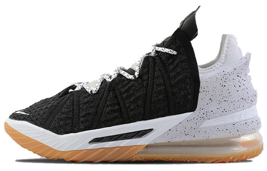 Фото № 1 с приближением к товару «‎Nike Lebron 18 Ep Black White Gum»