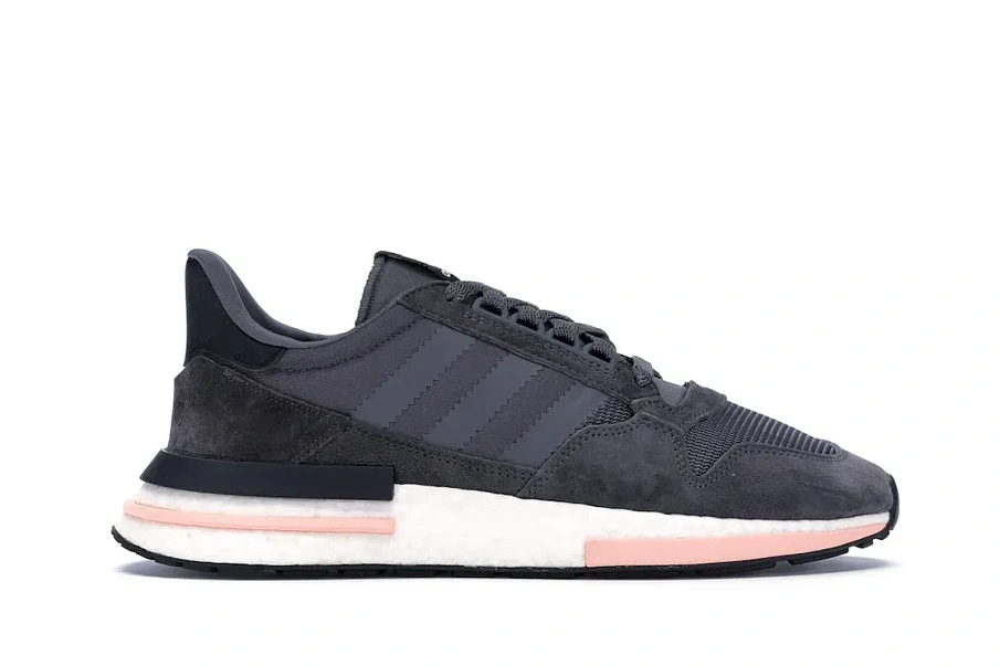 Фото № 1 с приближением к товару «‎adidas ZX 500 RM Grey Five Clear Orange»