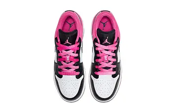 Nike Air Jordan 1 Low SE GS Black Active Fuchsia - 7